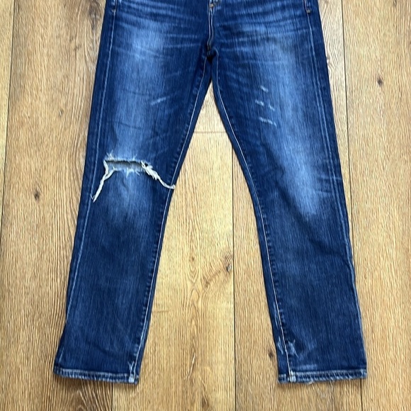 AGOLDE Isabel Slim Boyfriend Distressed Jeans Size 26 - Picture 6 of 10